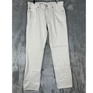 Y2K GAP 1969 Straight Leg Cream Chinos Pants‎ Mens Size 31x32